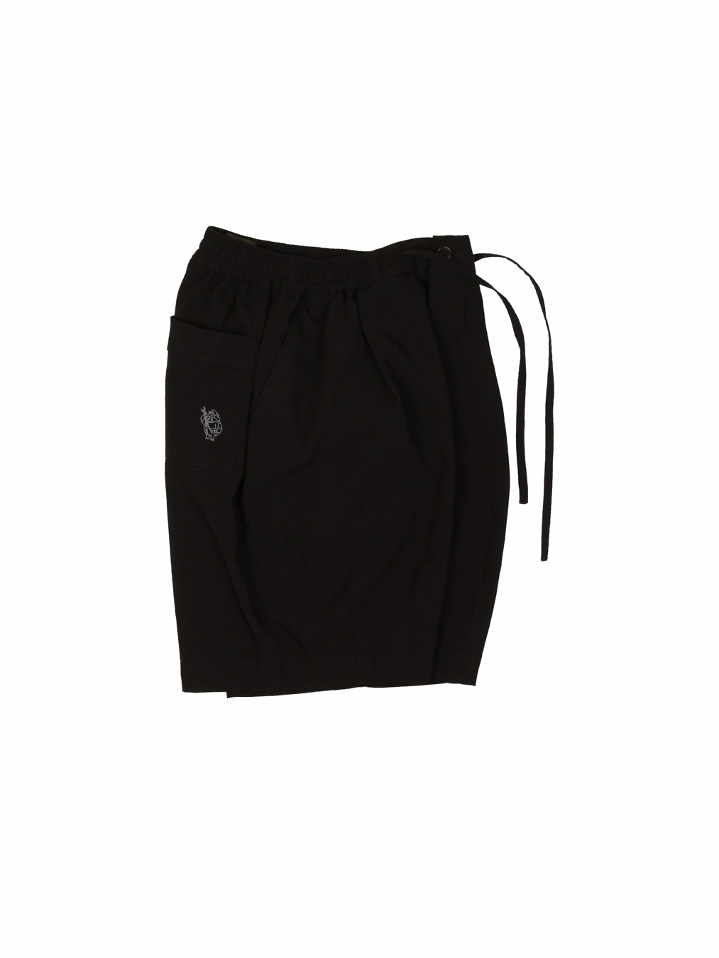 Rayon Balloon Shorts (Black)