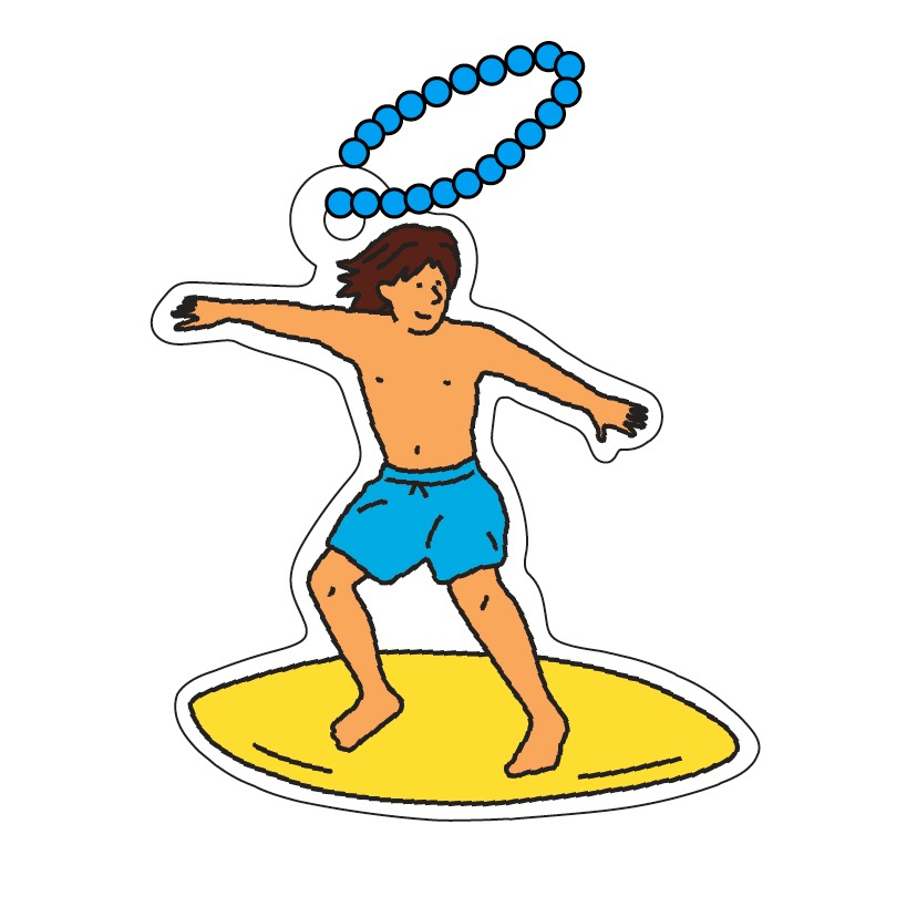 Keyring - Surf Boy 2