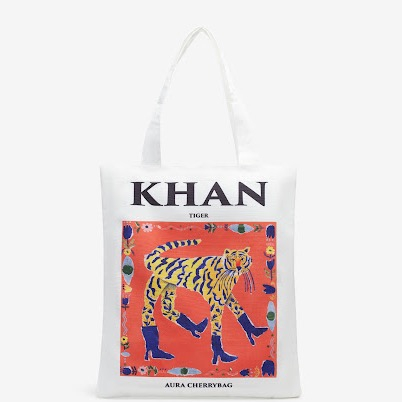 กระเป๋าผ้านำโชค LUCKY ปีขาล KHAN (ใหญ่) + กล่อง