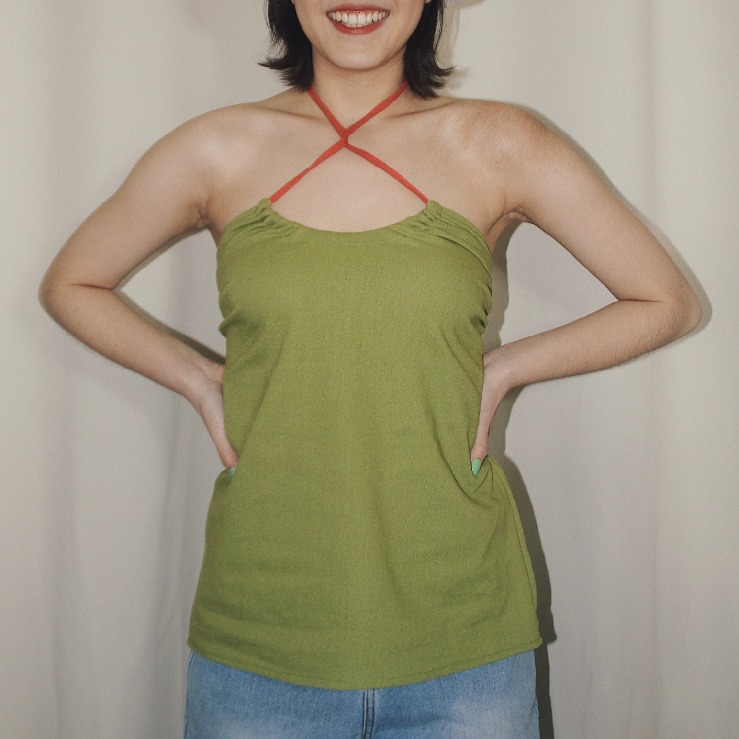 Summertime Top (Afternoon Green)