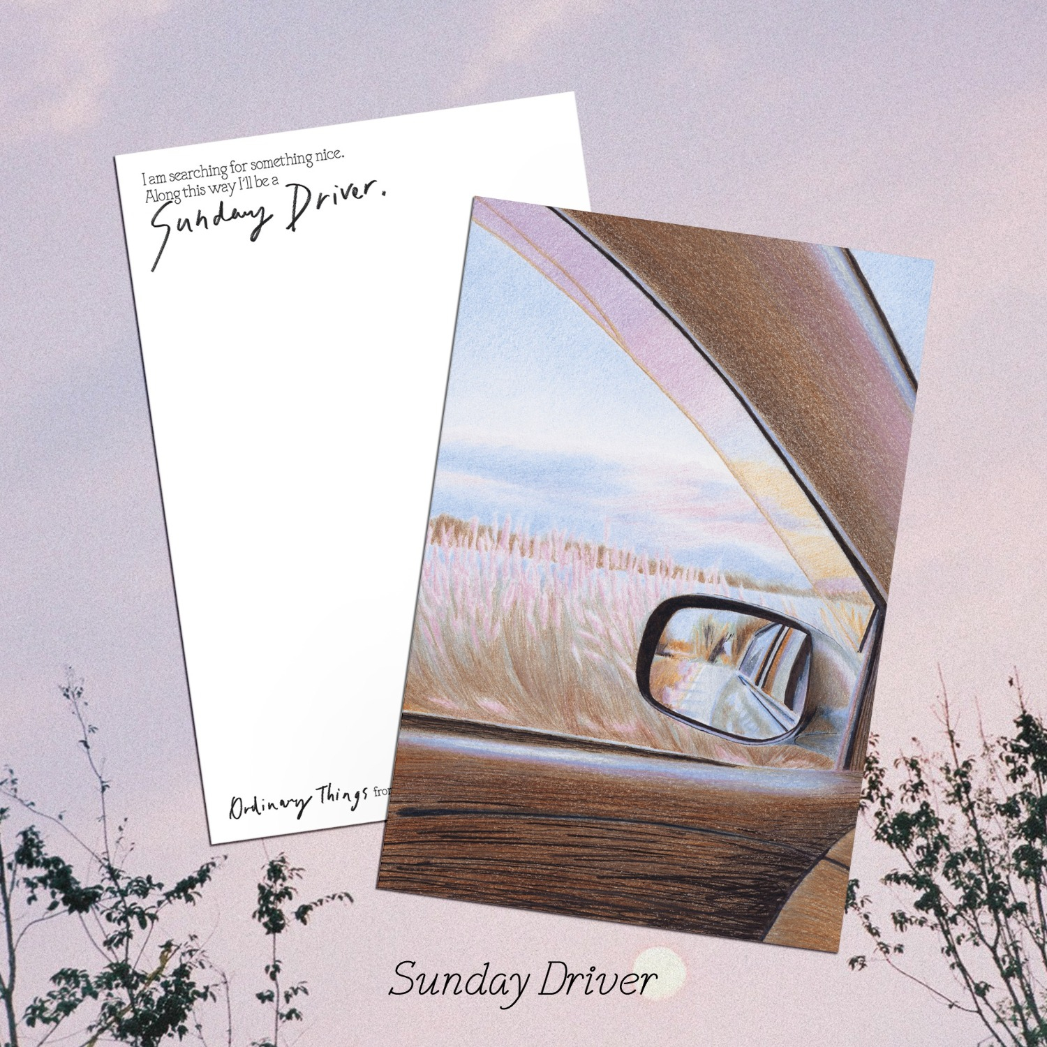 Sunday Driver Postcard
