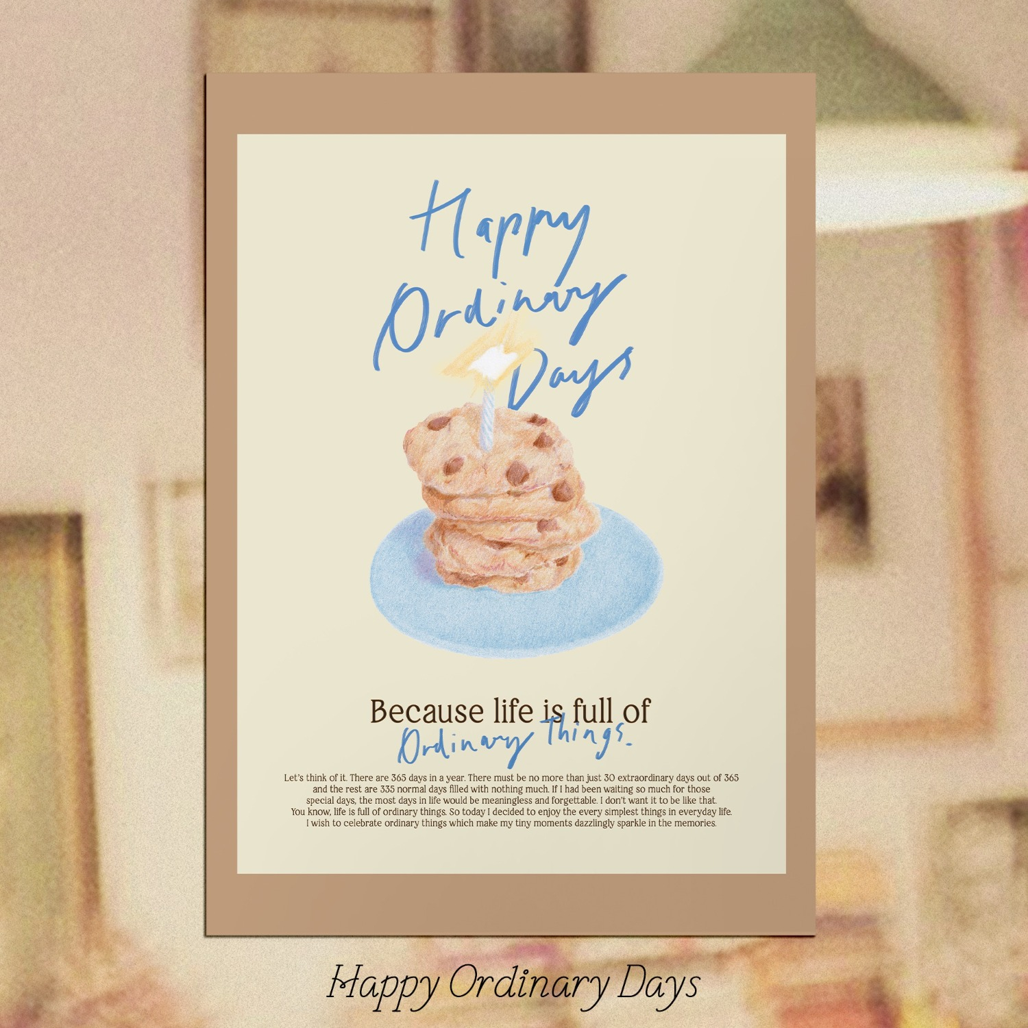 Happy Ordinary Days Poster