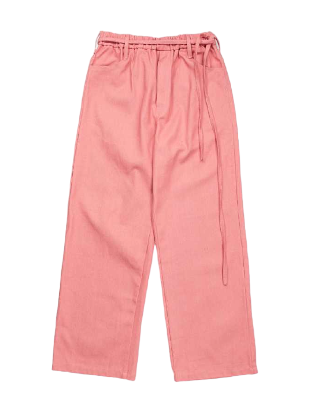 CLUB ✿ 11 Club Wide-Legs Relaxed Denim Pants in Pink
