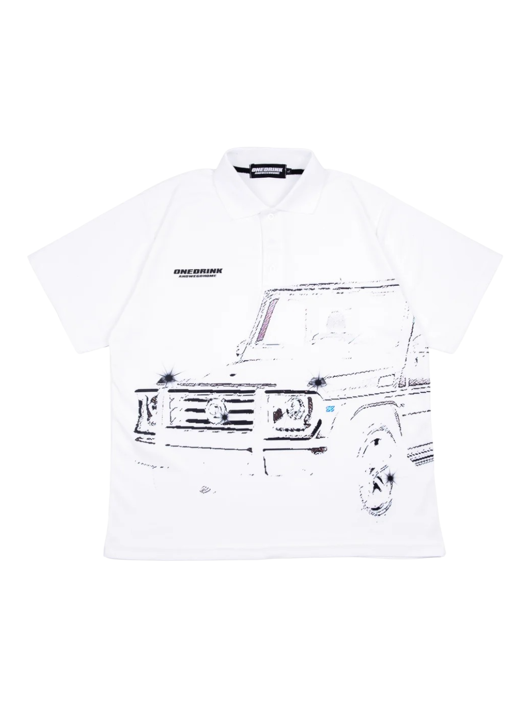 OD&WGH Mercidez Polo Shirt (White)