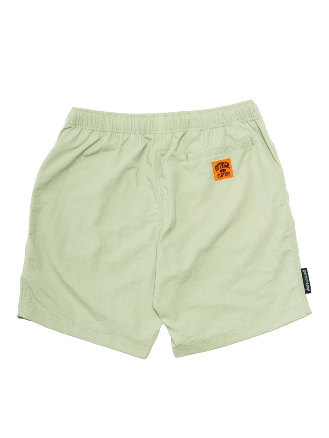 "Basic Item 2023" Nylon Shorts (Matcha)