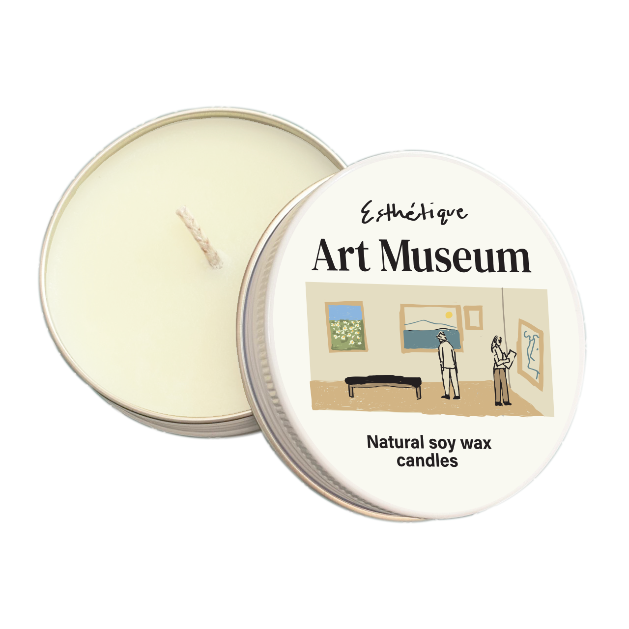 Art Museum Soy Wax Candles