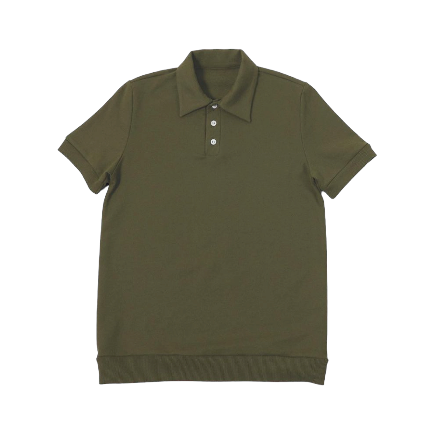 Rags and Lace Knitted Polo (Olive)