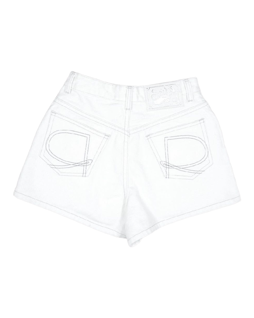 Clara Short Jeans (White)
