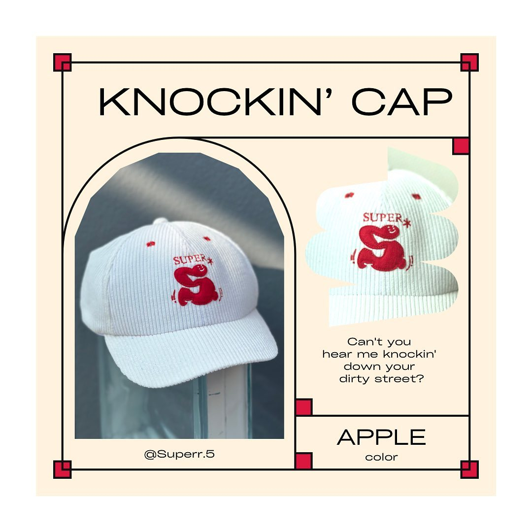 Super.5 Knockin Cap (Apple)
