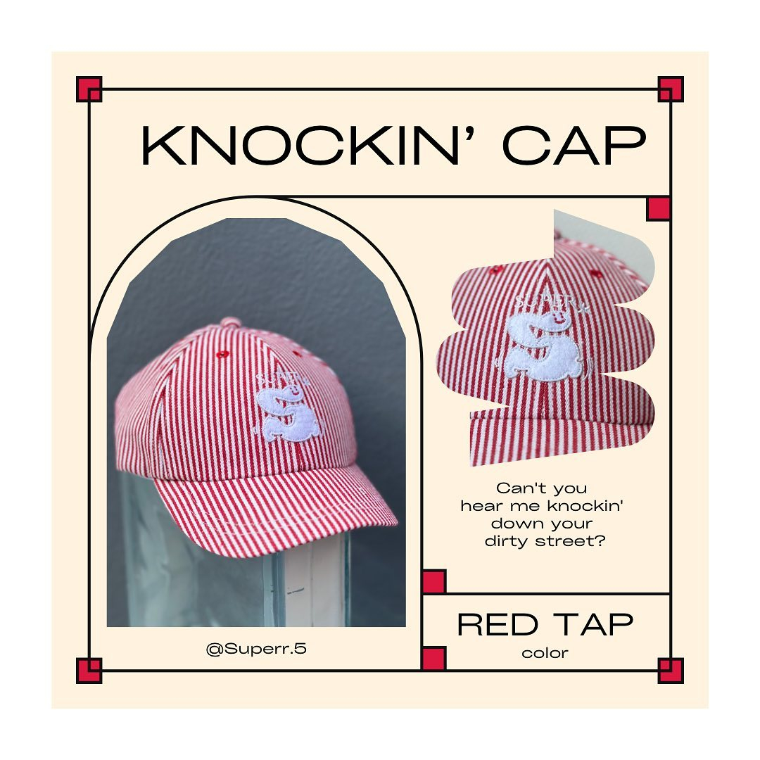 Super.5 Knockin Cap (Red Tap)