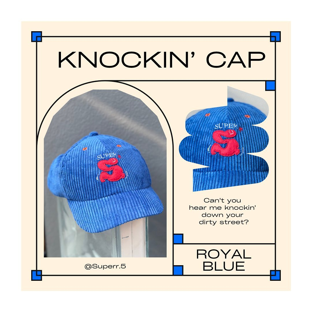 Super.5 Knockin Cap (Royal Blue)