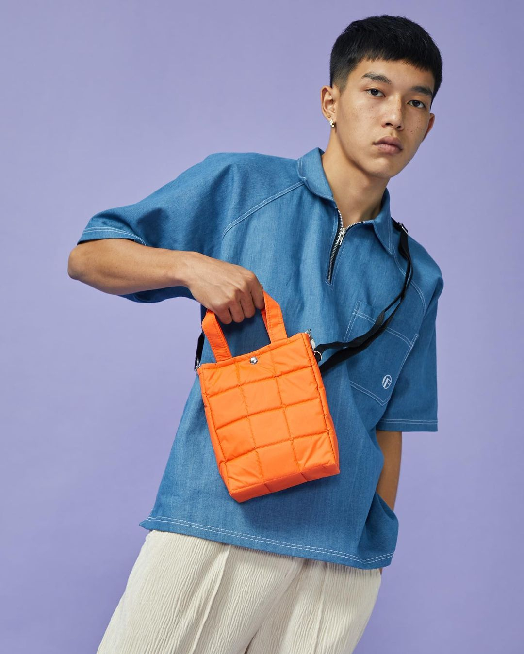 Block Bag (Orange)