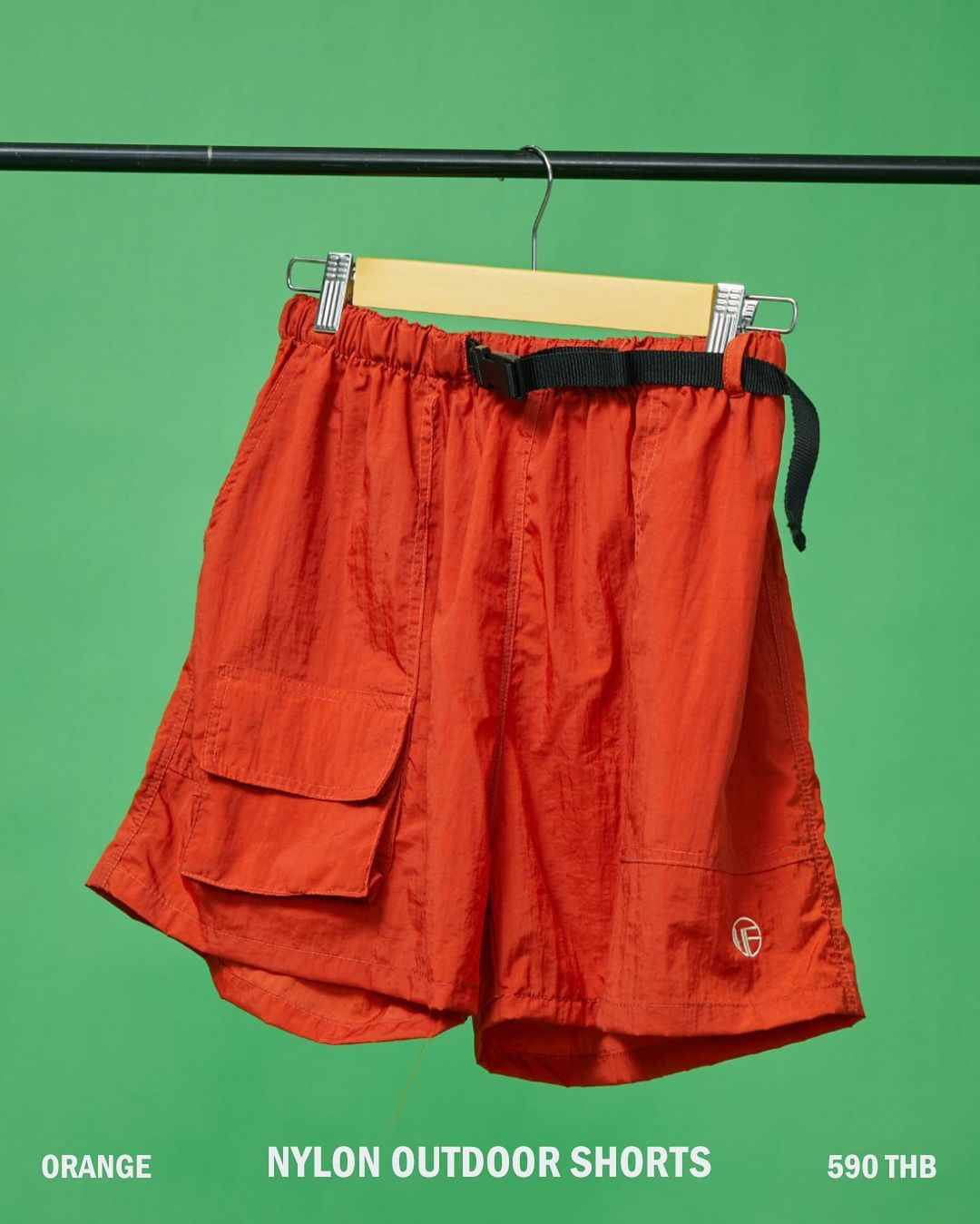 GFT Nylon Outdoor Shorts (Orange)