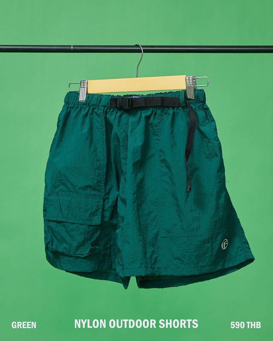 GFT Nylon Outdoor Shorts (Green)