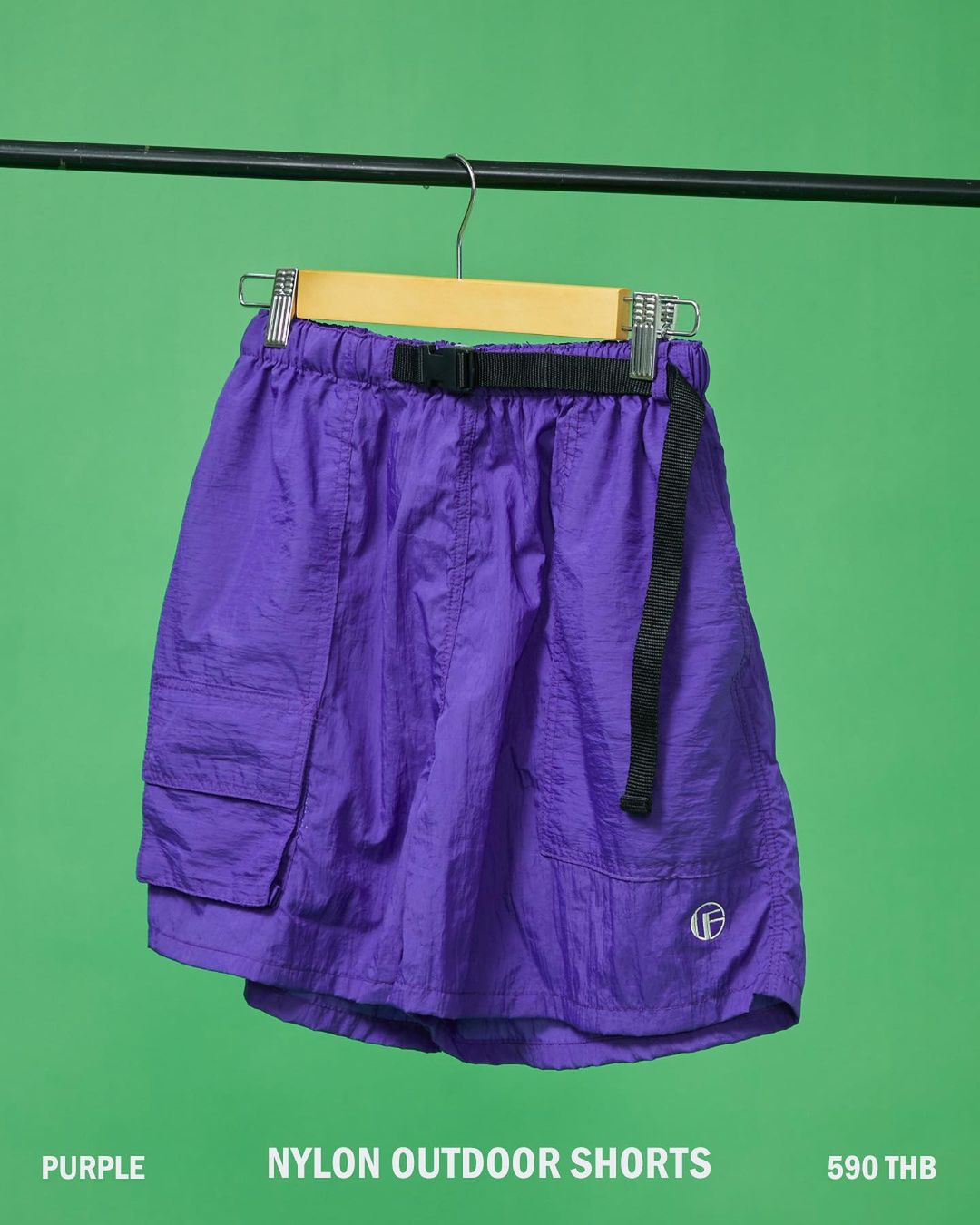 GFT Nylon Outdoor Shorts (Purple) 