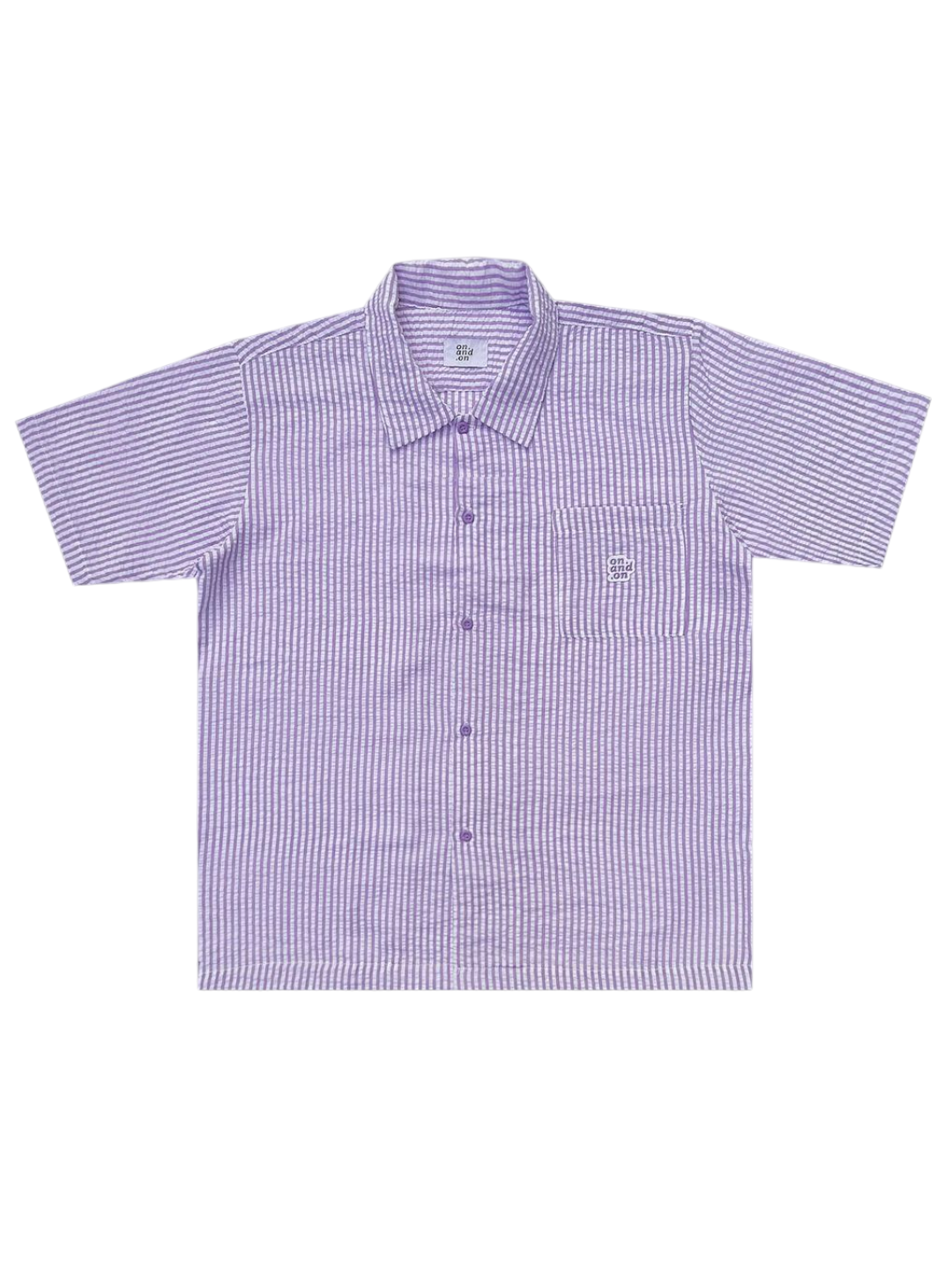 On.and.on.bkk Dazzle Shirt (Purple)