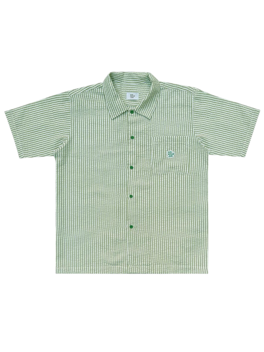On.and.on.bkk Dazzle Shirt (Green)