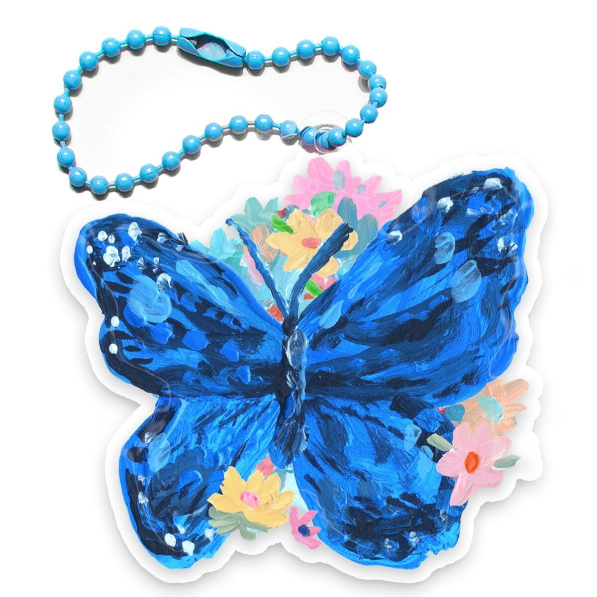 Keyring : Blue Butterfly
