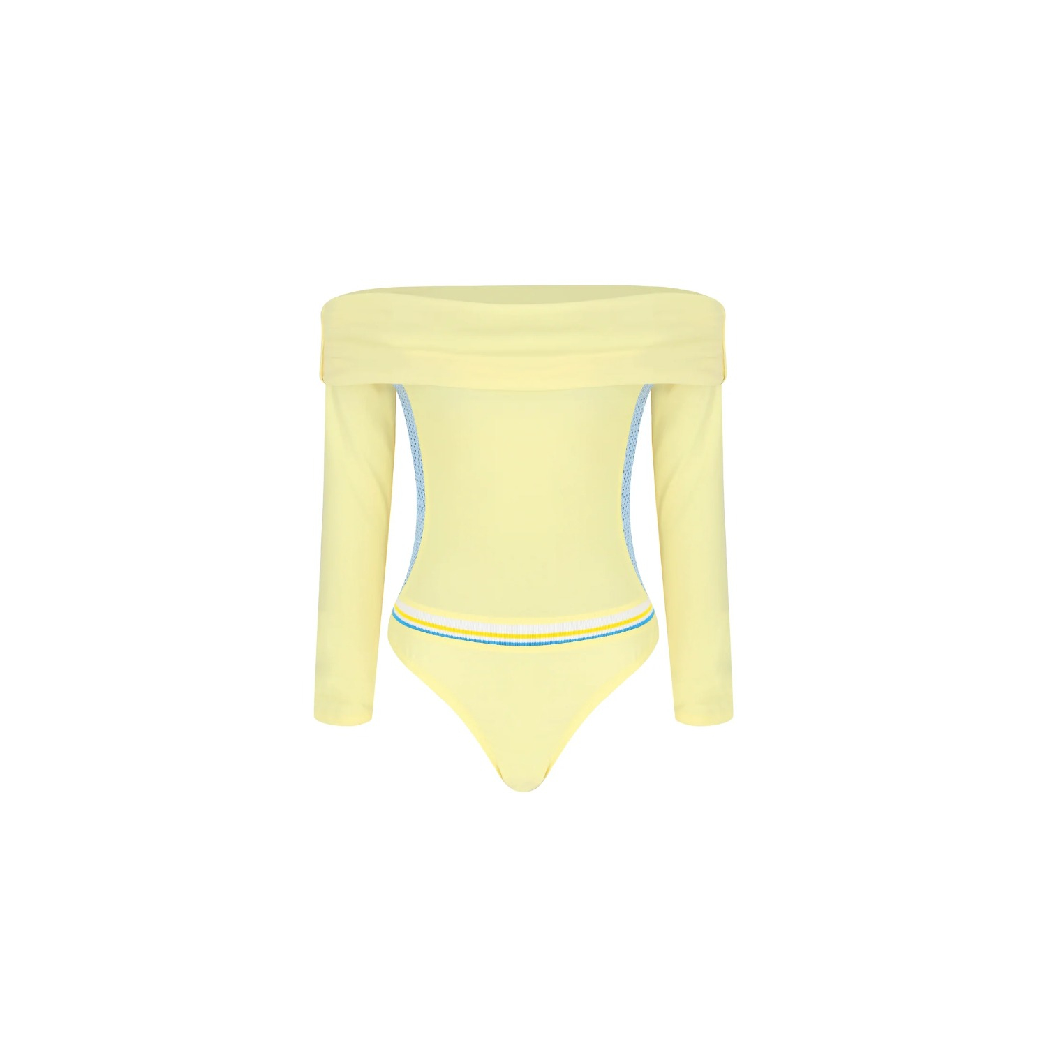 Off shoulder Bodysuit (Yellow)