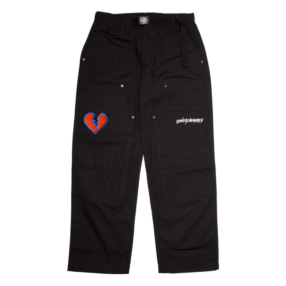 getricheasy™ x NEV3R Ripstop Pants (Black)