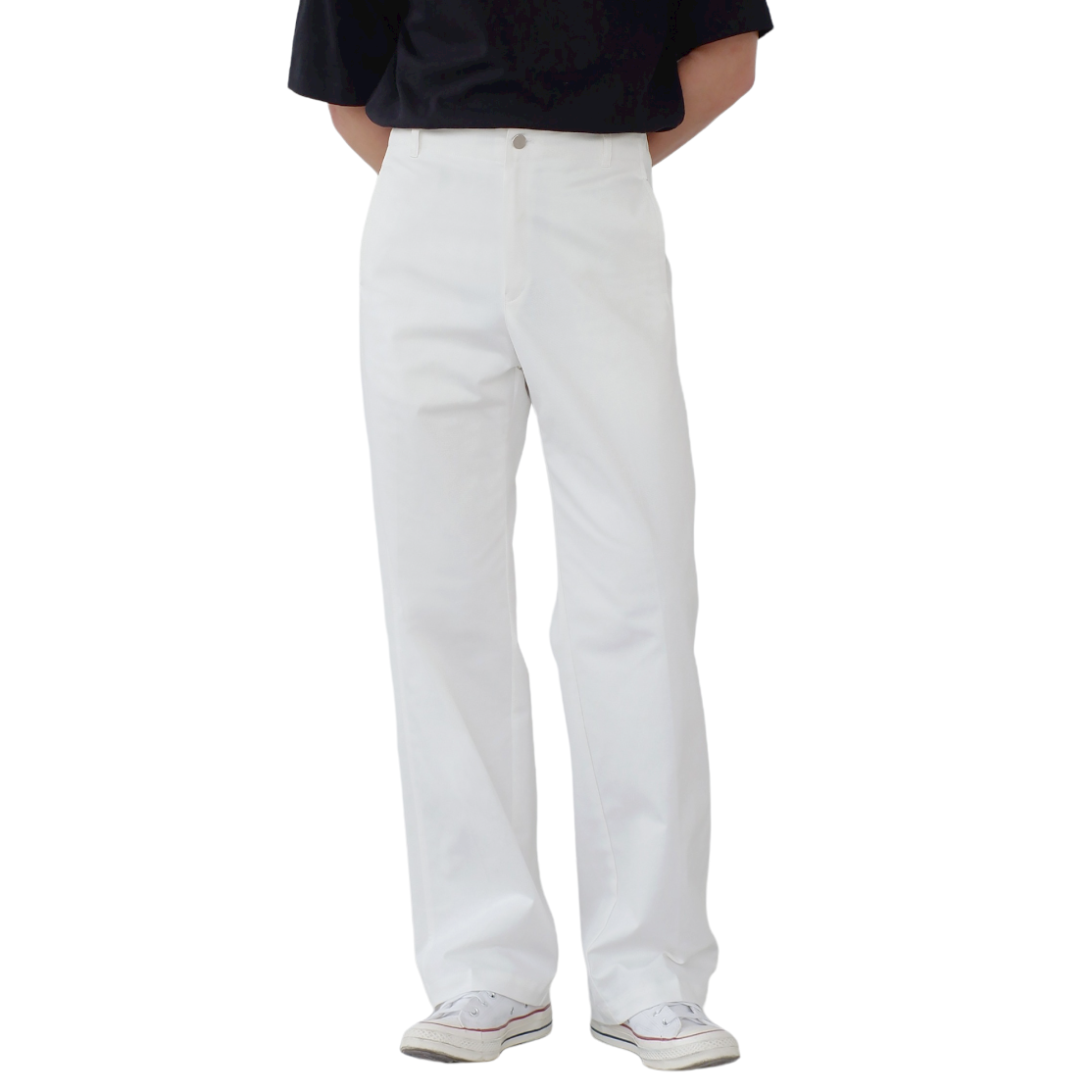 New Wide Pants (White)