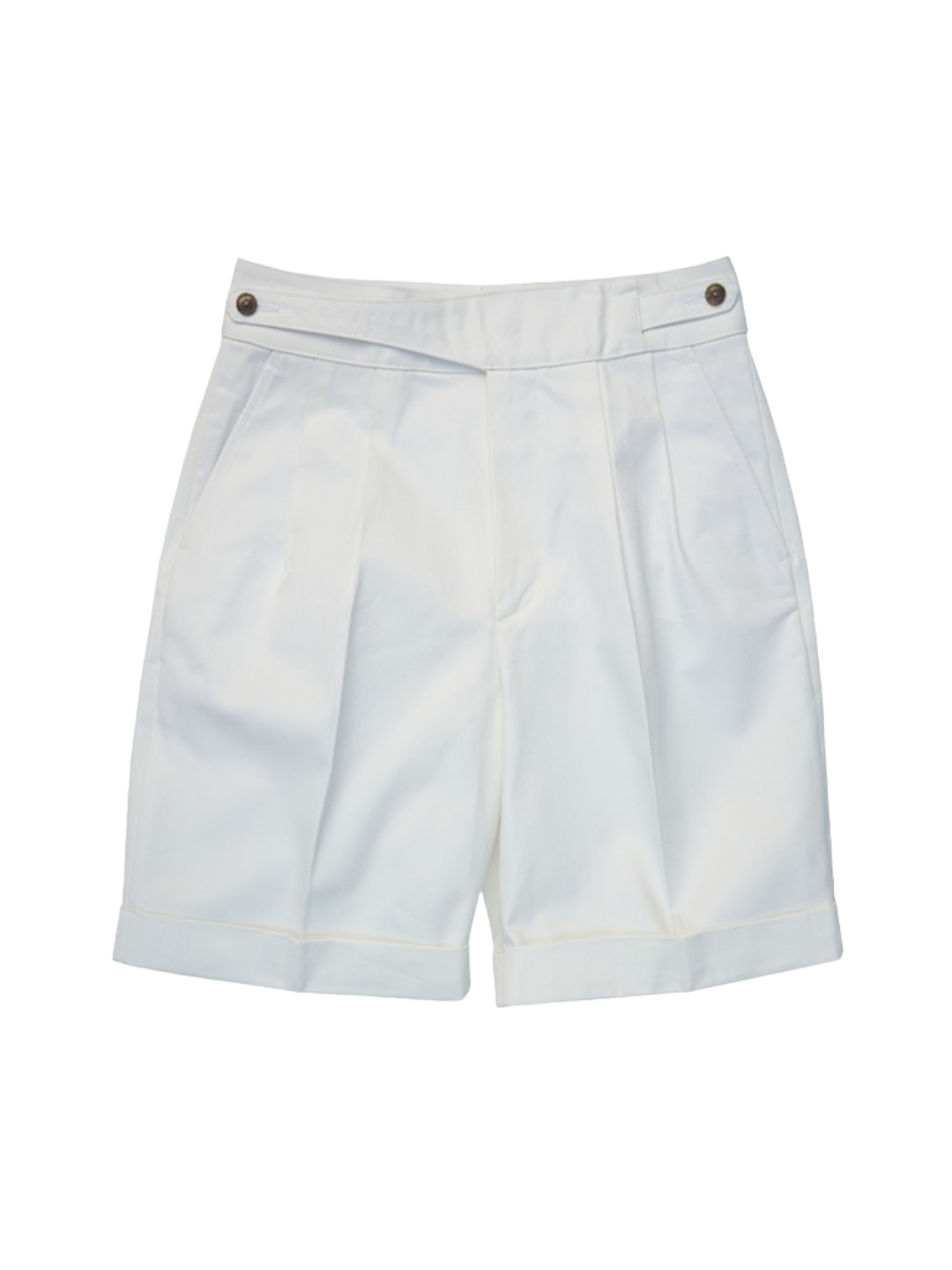 Frank Garcon - (BYU) Gurkha Shorts (White)