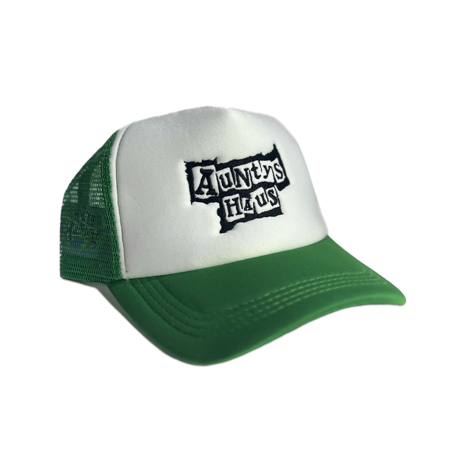 Auntys Haus Logo Trucker Cap (Green)
