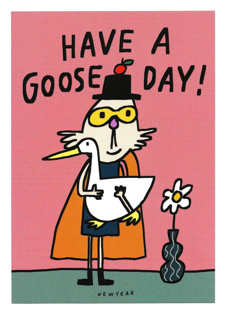 Have A Goose Day Postcard