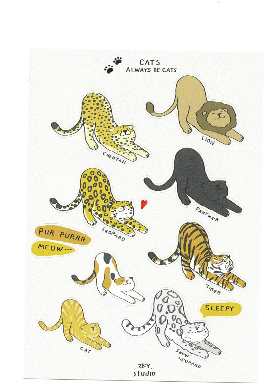 Sticker Cats