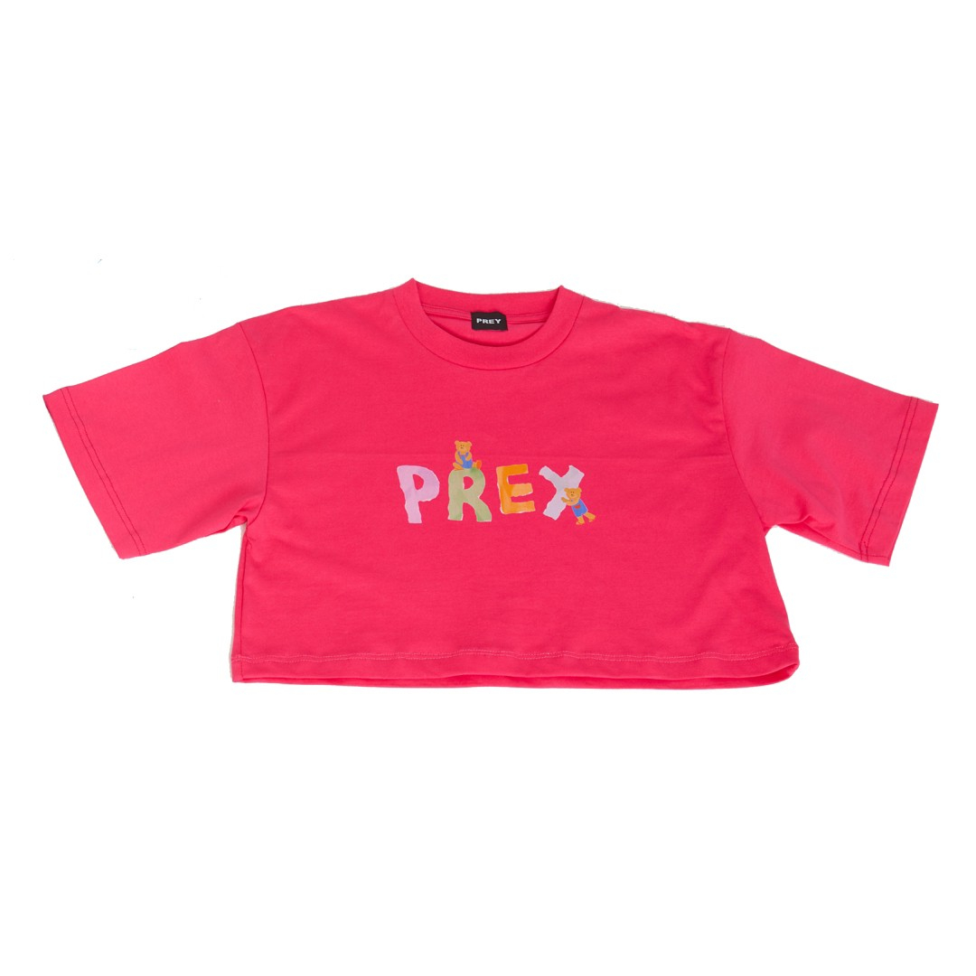 Prey Logo Paper Bear (Pink)