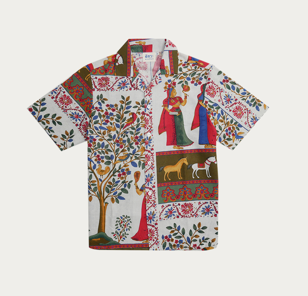 Hawaii Shirt In Egypt Print