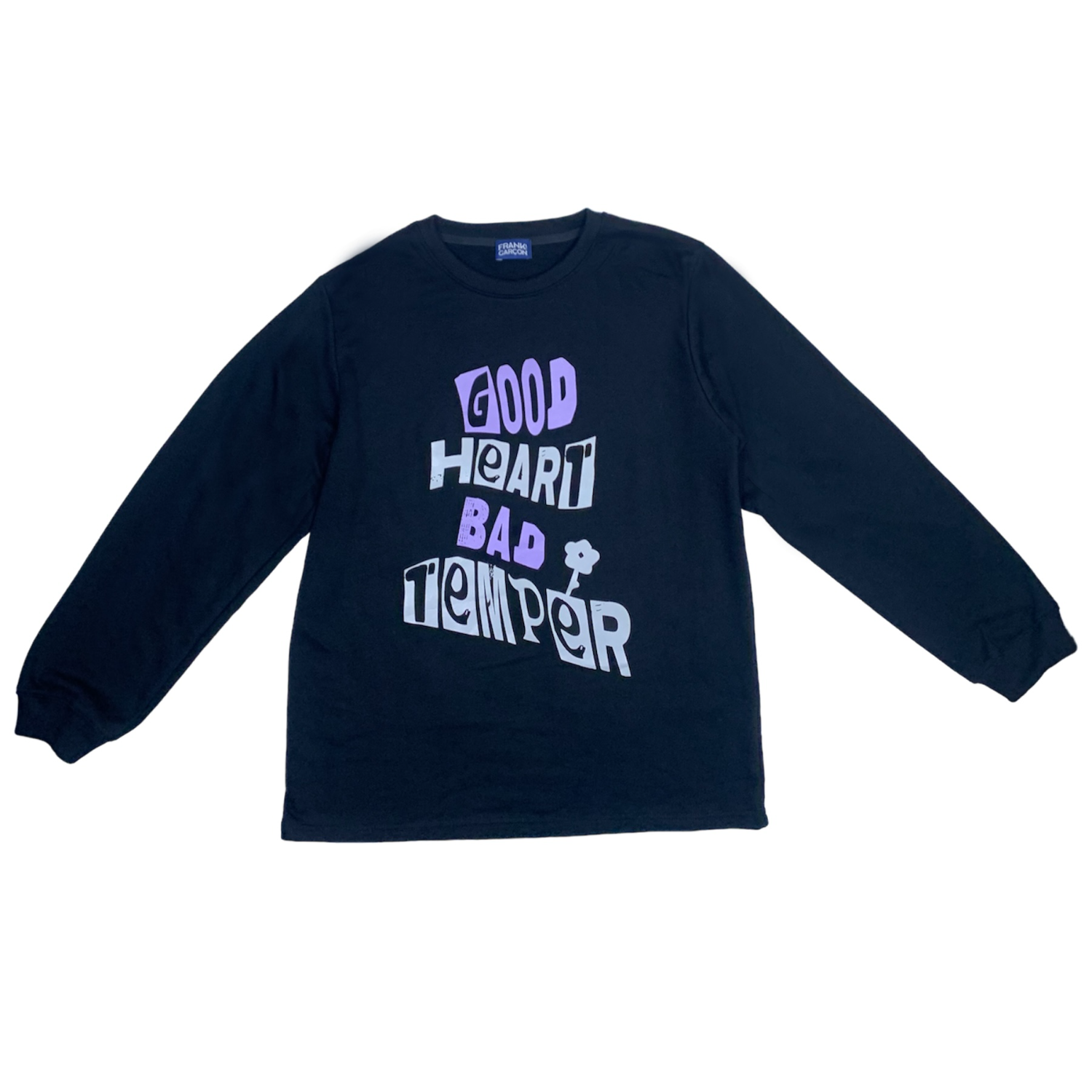 Good Heart Bad Temper Sweater (Black)