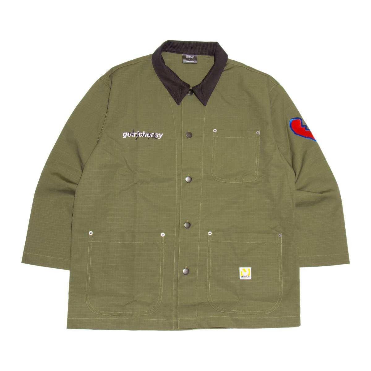 getricheasy™ x NEV3R Ripstop Jacket (Olive)