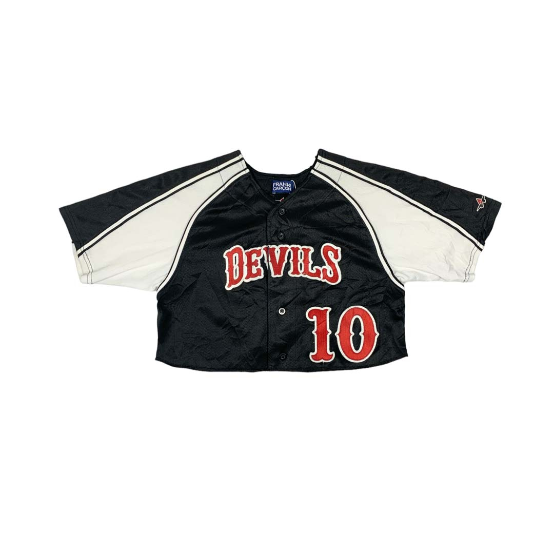 Frank Garcon - Baseball Jersey Crop Top - FRANK! Garcon - ALL CATEGORIES