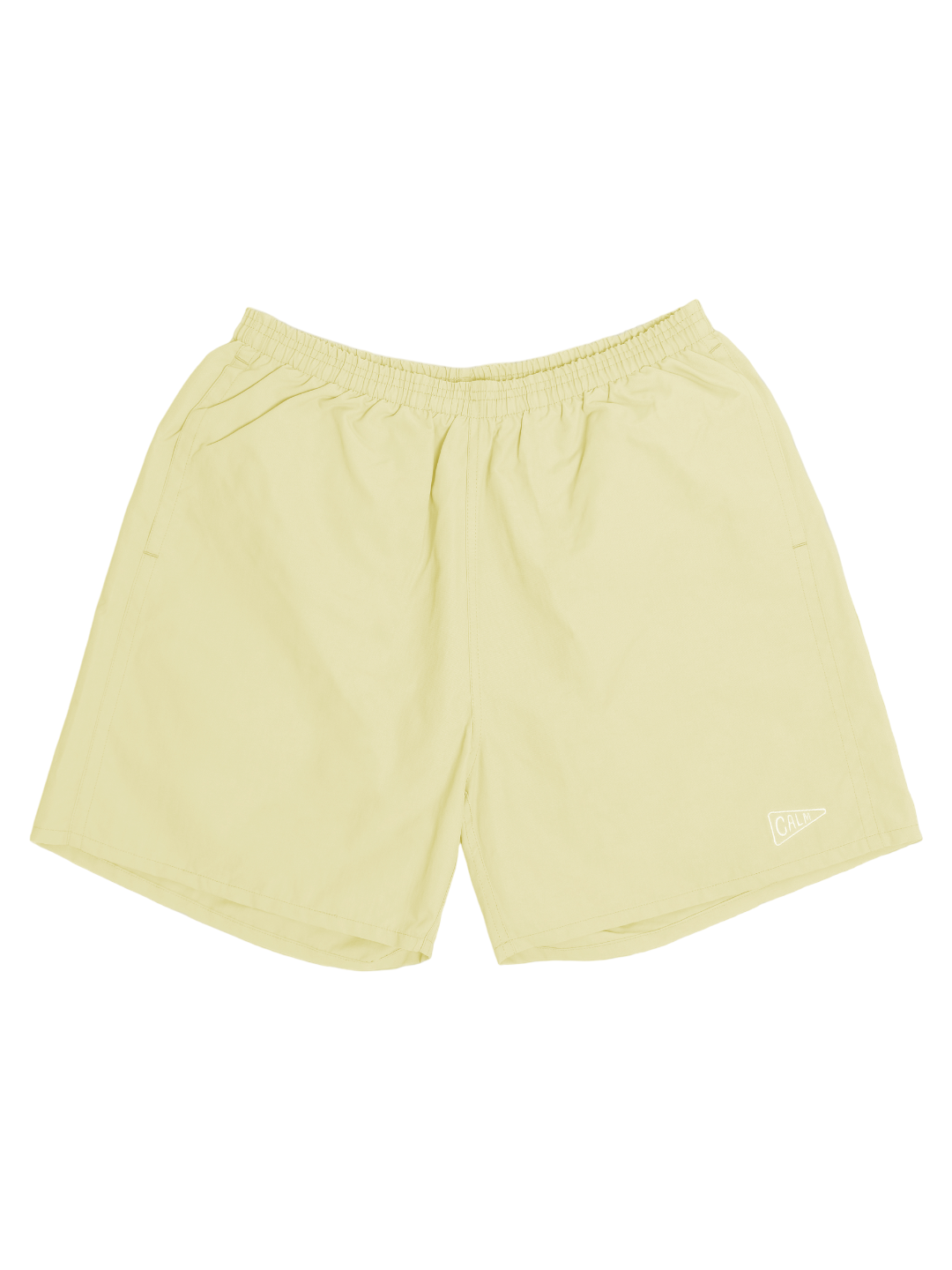 Calm outdoors Nylon Short Pants (Pastel Yellow)