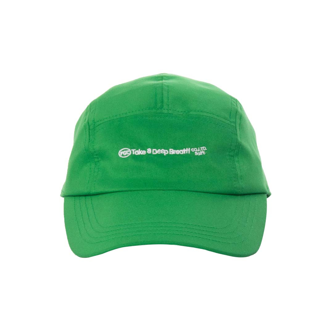 TAKE A DEEP BREATH NYLON CAP (Green)