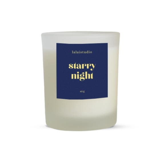 "Starry Night" Candle