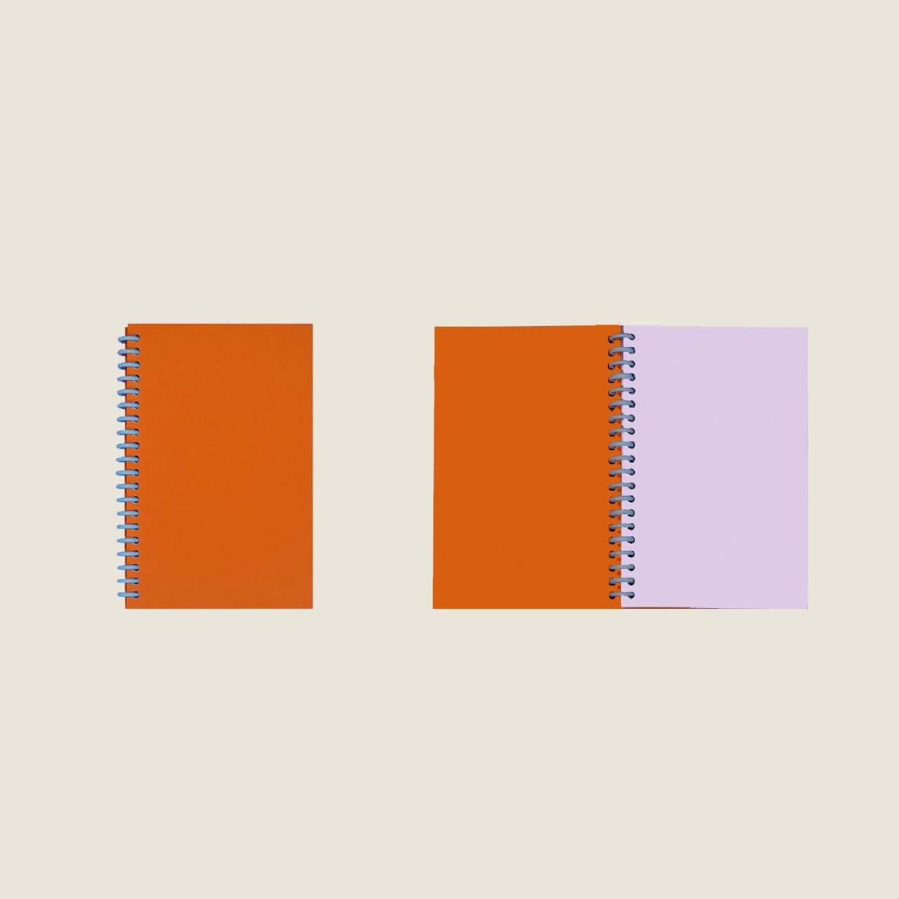 Color Notebook : Orange-lilac
