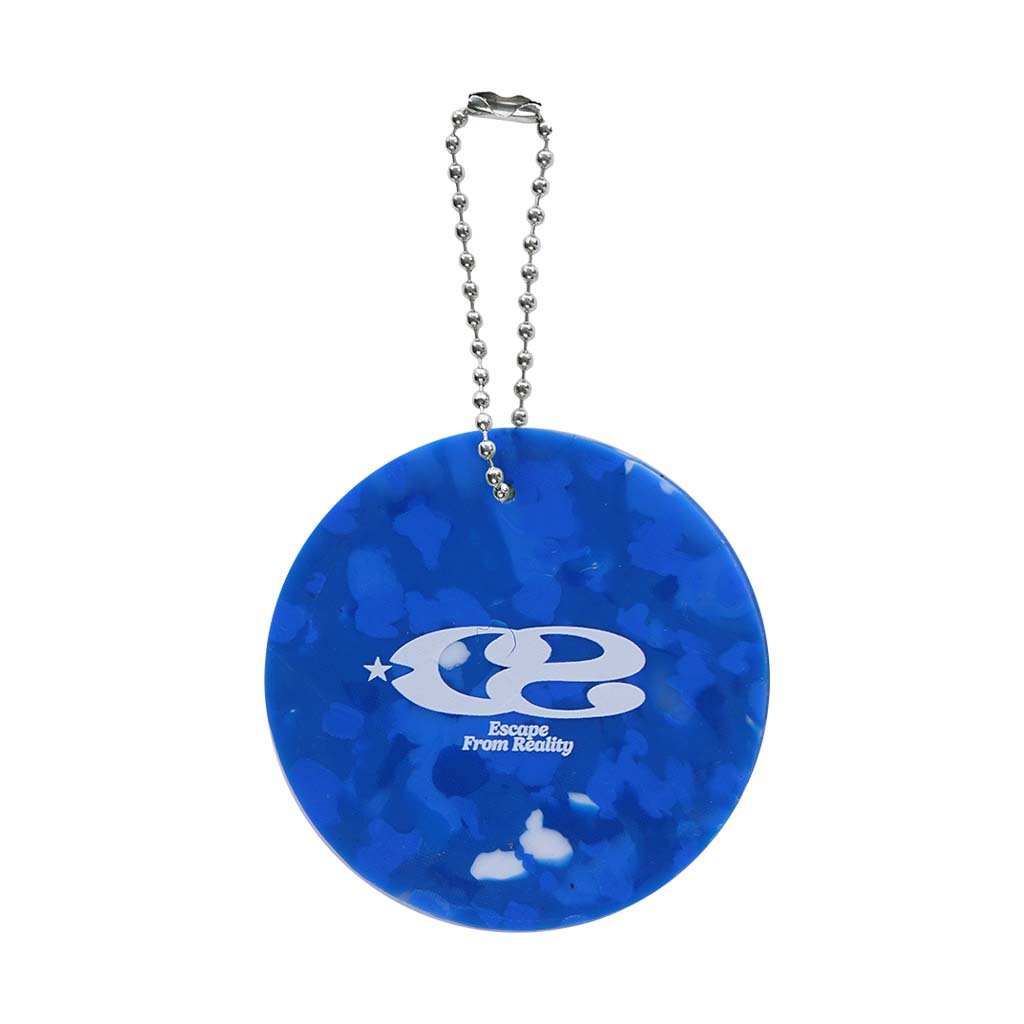 Recycle Bottle Keychain (Blue)