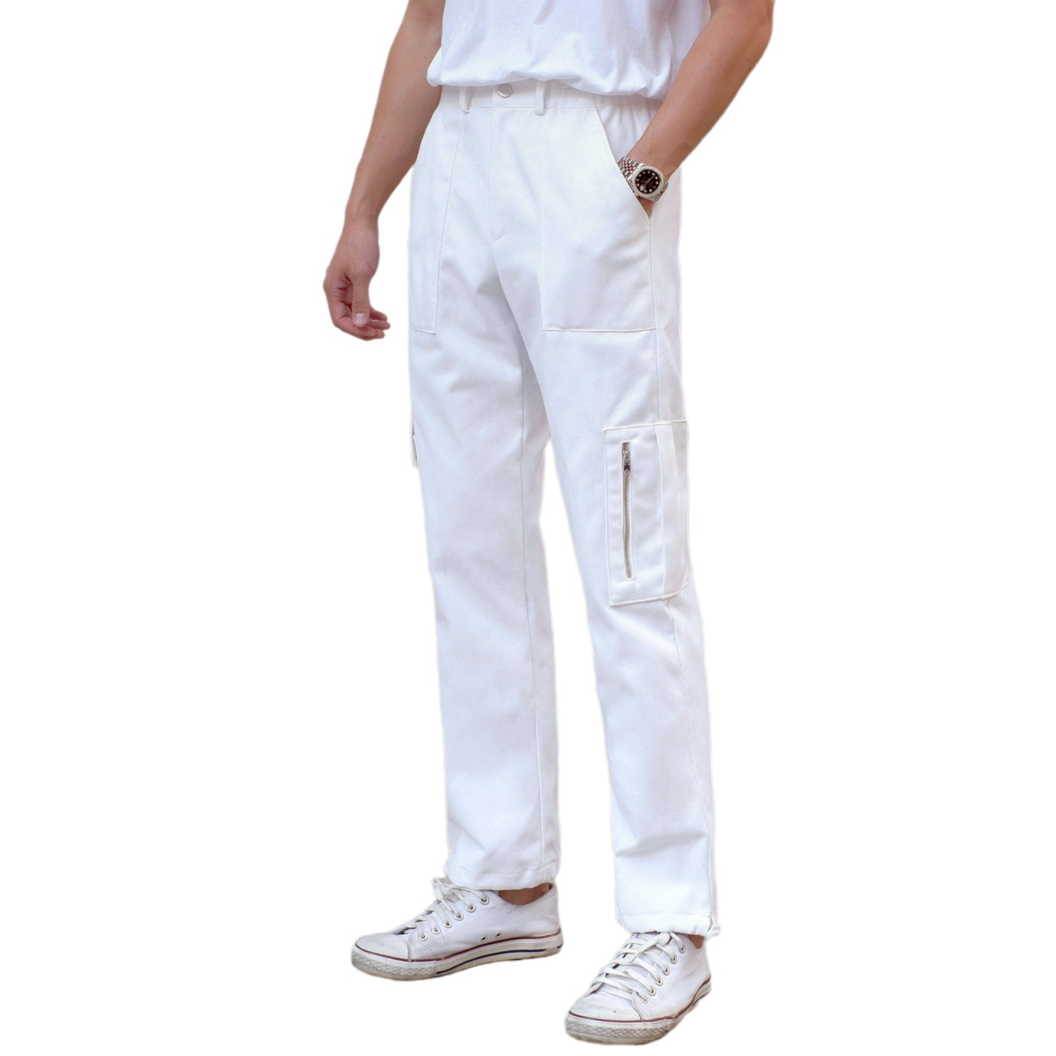 Cargo Pants (White)