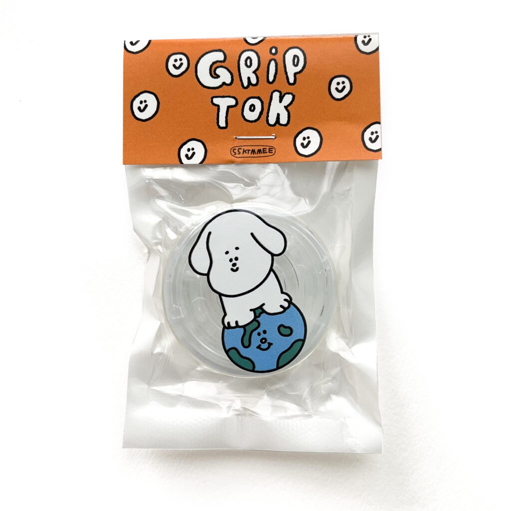 Clear griptok - Dog on Earth