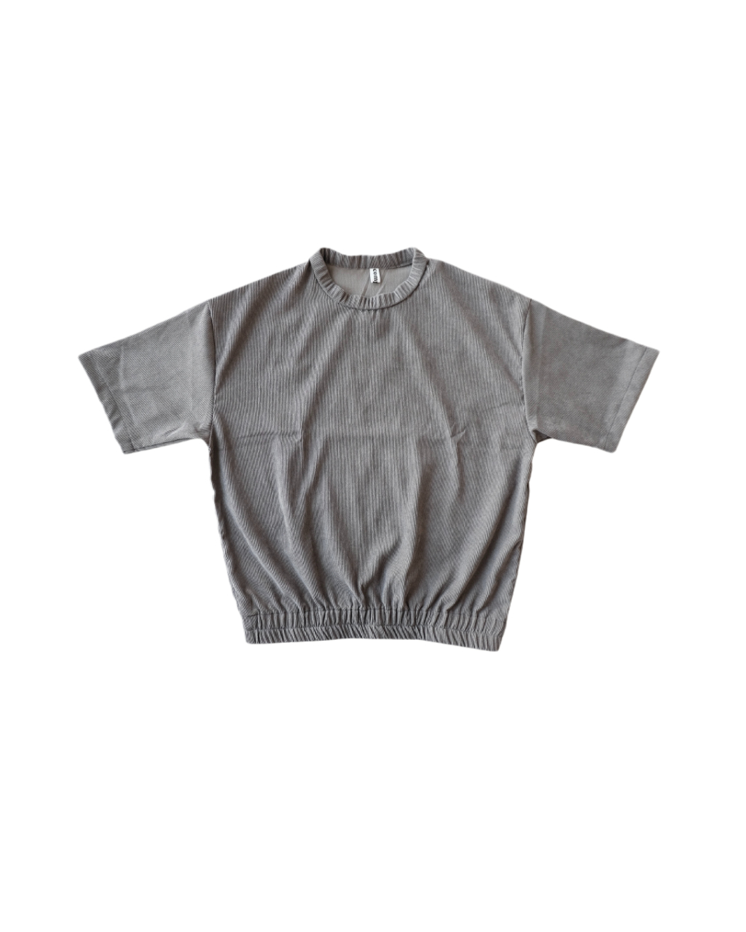 Haus Shortsleeved Sweatshirt in Dark Grey