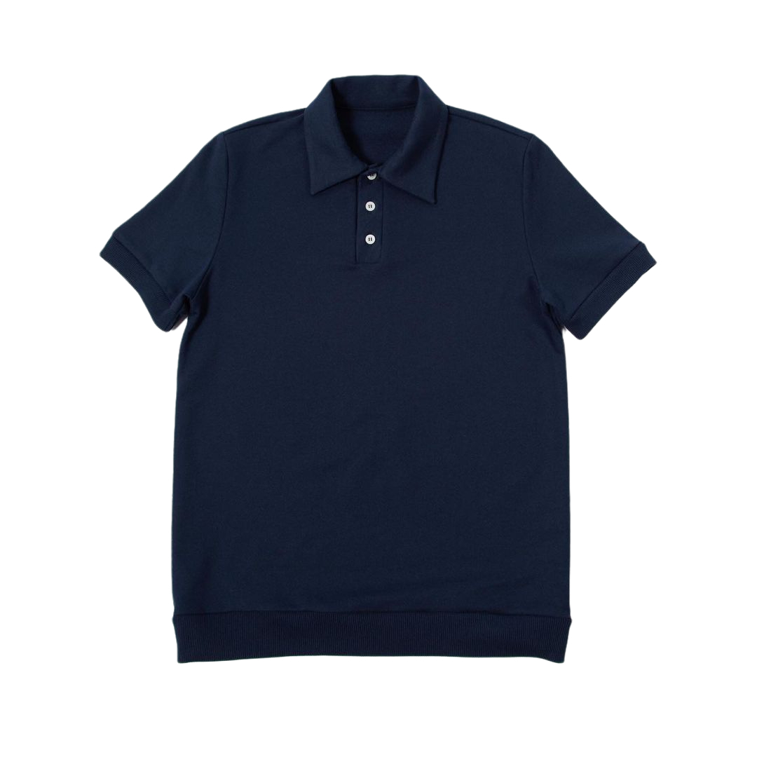 Rags and Lace Knitted Polo (Navy)