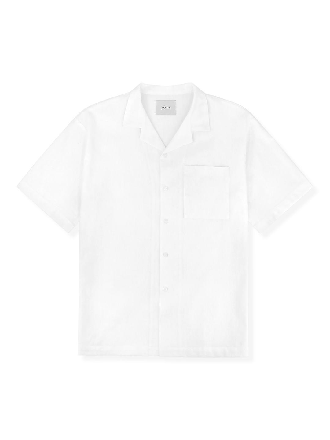 Linen Hawaii Shirt (White)