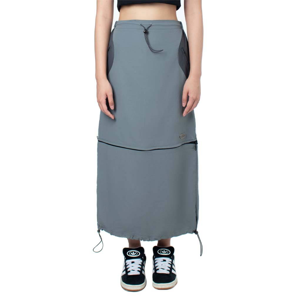Gin Zipper Maxi Skirt