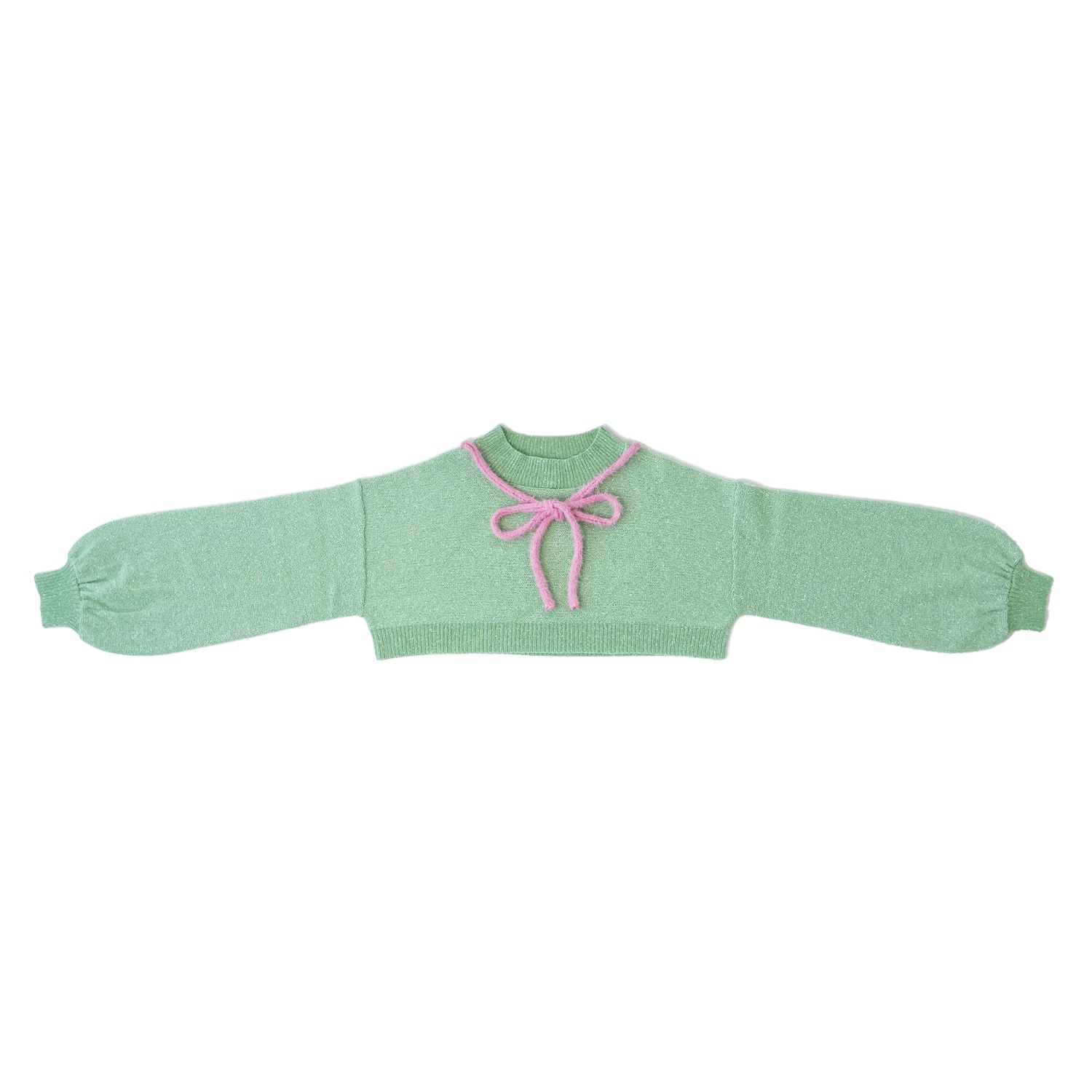 Glitter in the air Top (Green)