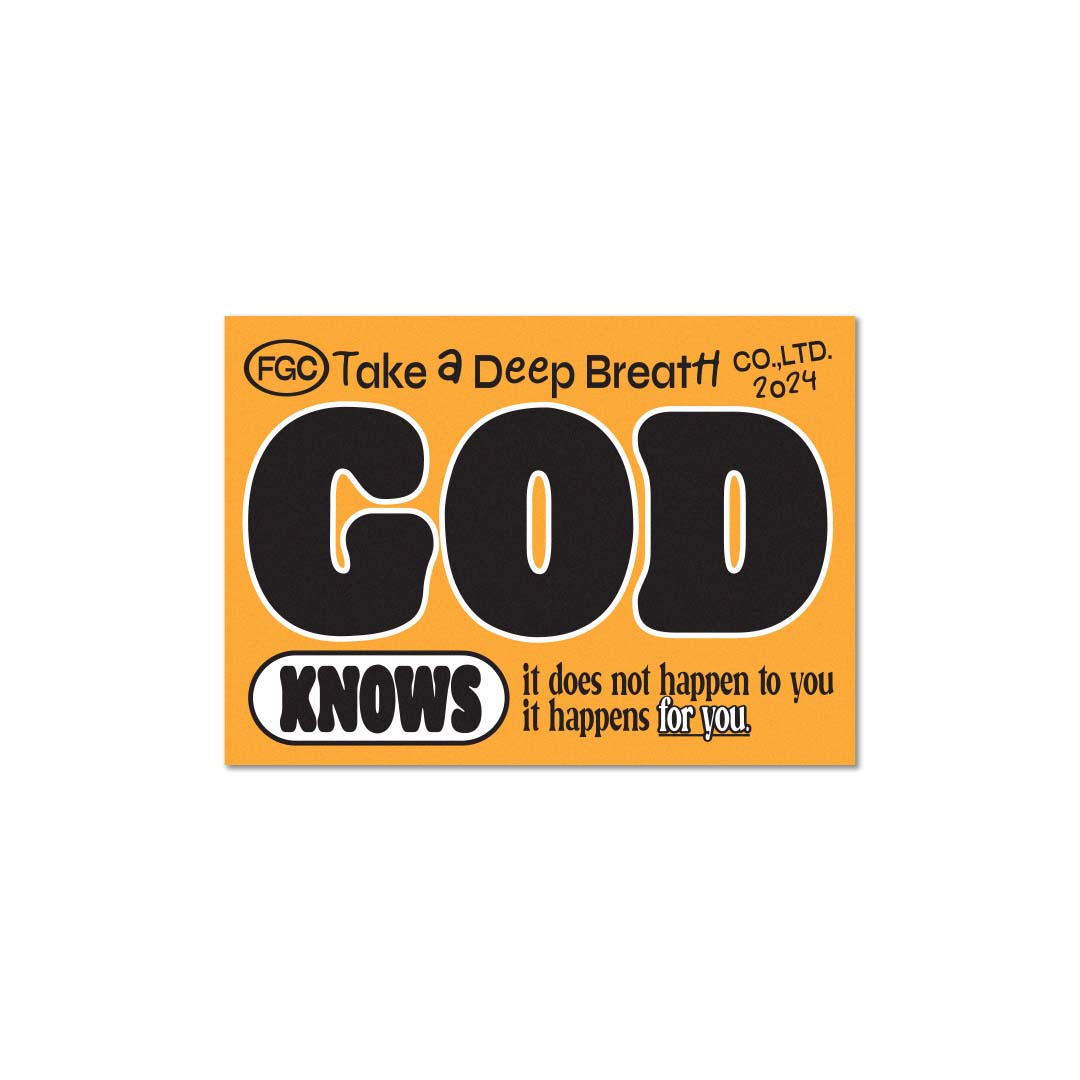 GOD KNOWS POSTER