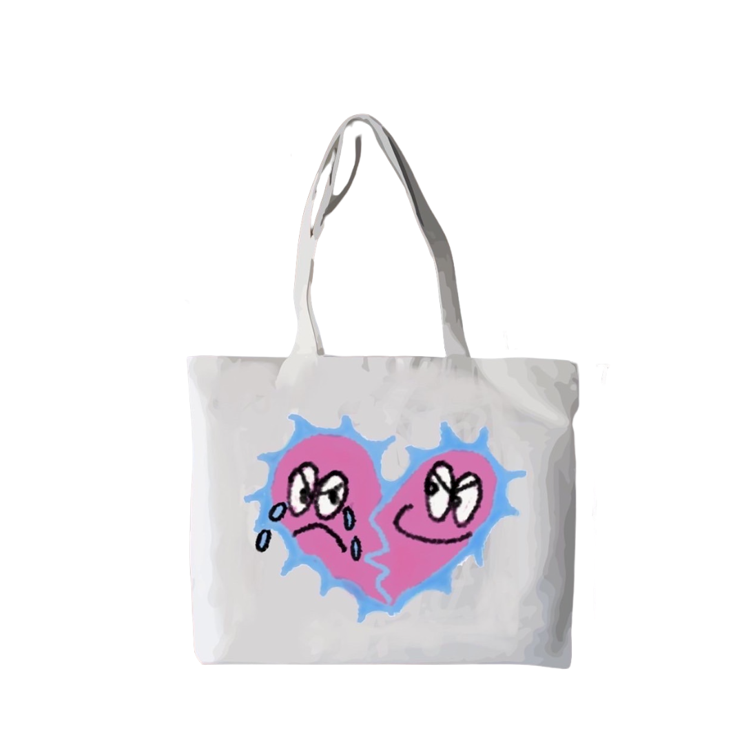 "Heart Me Not" Tote Bag
