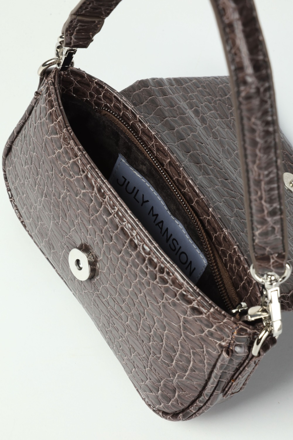Black Devon leather handbag | The Row | MATCHES UK