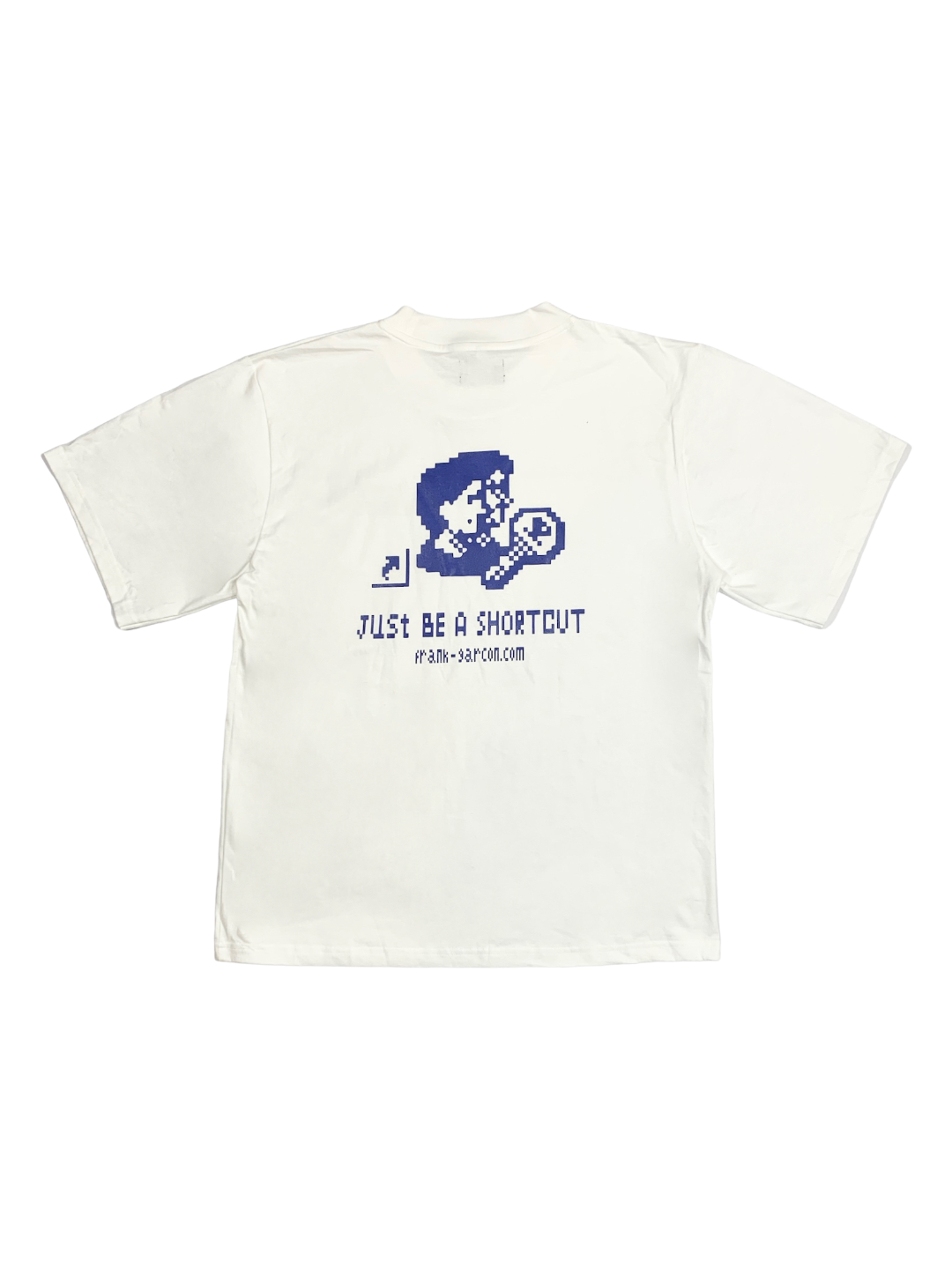 Just be a shortcut Tee (White)